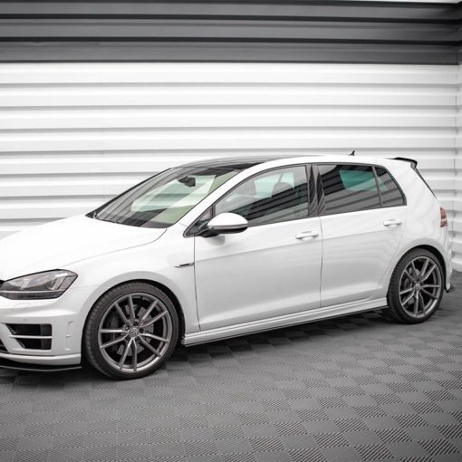 Maxton Design Volkswagen Golf R Street Pro Side Skirts In Black (Mk7) - Image 3