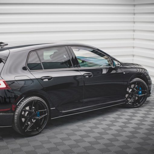 Maxton Design Volkswagen Golf R Street Pro Side Skirts In Black (Mk8) - Image 3