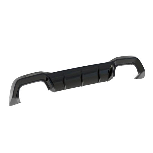 Maxton Design Volkswagen Golf R V1 Rear Diffuser In Gloss Black (Mk8)