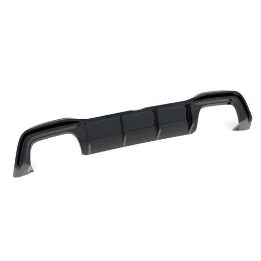 Maxton Design Volkswagen Golf R V2 Rear Diffuser In Gloss Black (Mk8)