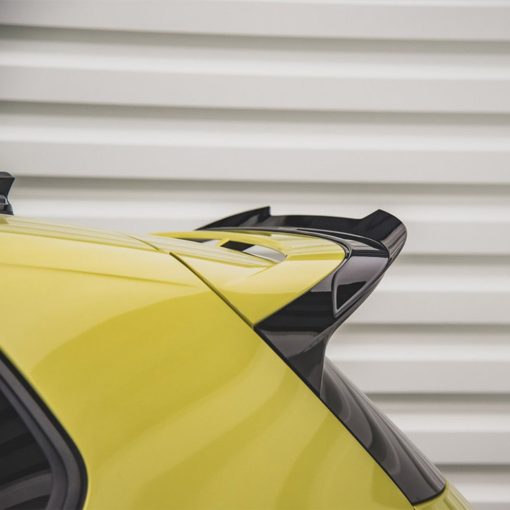 Maxton Design Volkswagen Golf R Performance/GTI Clubsport V1 Rear Spoiler Cap In Gloss Black (Mk8) - Image 3