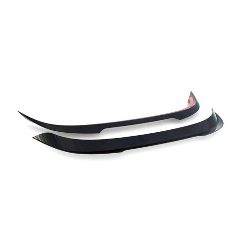 Maxton Design Volkswagen Golf R Performance/GTI Clubsport V1 Rear Spoiler Cap In Gloss Black (Mk8)