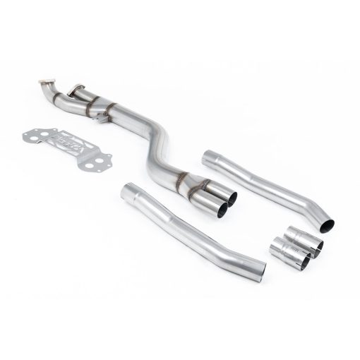 Milltek Sport BMW G80, G81 M3 & G82, G83 M4 OPF-Delete Exhaust Non Resonated Single Midpipe