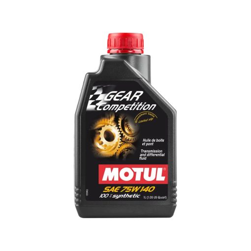 Motul Gear Competition 75W140 Limited Slip Differential (LSD) 100% Synthetic Transmission Oil