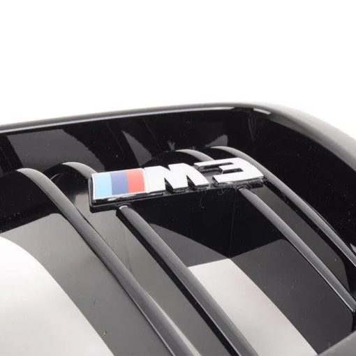 Genuine BMW F80 M3 OEM M Performance Front Grilles In Gloss Black - Image 2