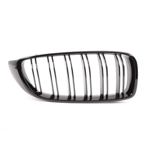 Genuine BMW F80 M3 OEM M Performance Front Grilles In Gloss Black - Image 4