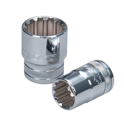 BOXO 1/2" MULTIfix Socket - Sizes 10mm to 24mm