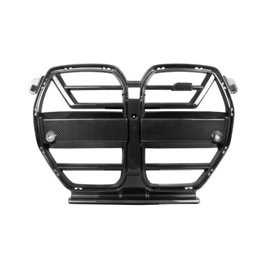 SooQoo BMW M3/M4 SQ-GT Front Grille In Gloss Pre Preg Carbon Fibre (G80/G81/G82/G83) - Image 3