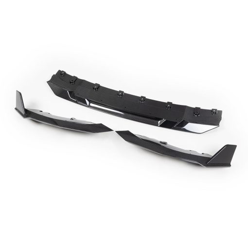 SooQoo BMW G42 M240i Front Splitter In Gloss Carbon Fibre