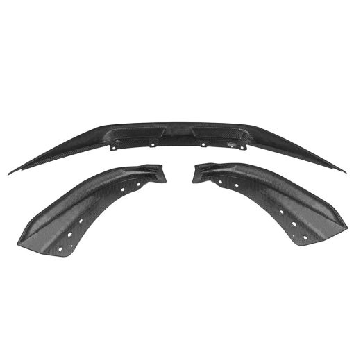 SooQoo BMW 4 Series G22 G23 Front Splitter In Gloss Carbon Fibre - Image 10