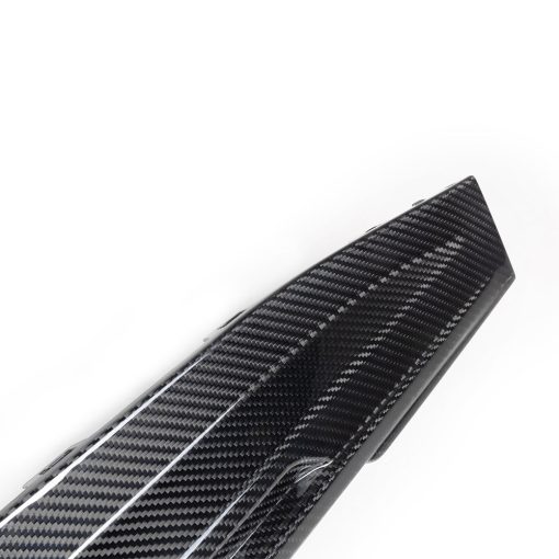 SooQoo BMW G82 & G83 M4 Rear Diffuser + Brake Light + Rear Splitters In Gloss Carbon Fibre - Image 2