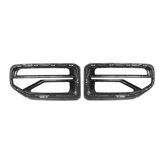 SooQoo BMW G87 M2 SQ-V Front Grilles In Gloss Carbon Fibre - Image 5