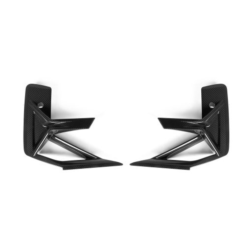 SooQoo BMW X3M F97 & X4M F98 LCI Front Canards In Gloss Pre Preg Carbon Fibre (Facelift 2022+) - Image 14