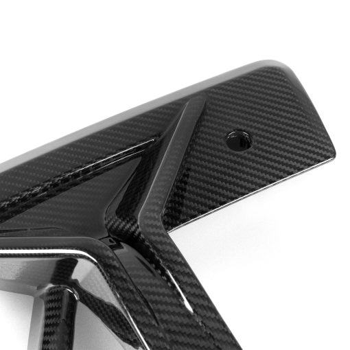 SooQoo BMW X3M F97 & X4M F98 LCI Front Canards In Gloss Pre Preg Carbon Fibre (Facelift 2022+) - Image 15