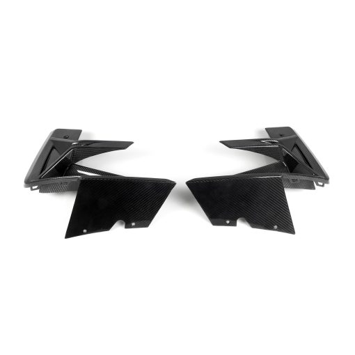 SooQoo BMW X3M F97 & X4M F98 LCI Front Canards In Gloss Pre Preg Carbon Fibre (Facelift 2022+) - Image 17