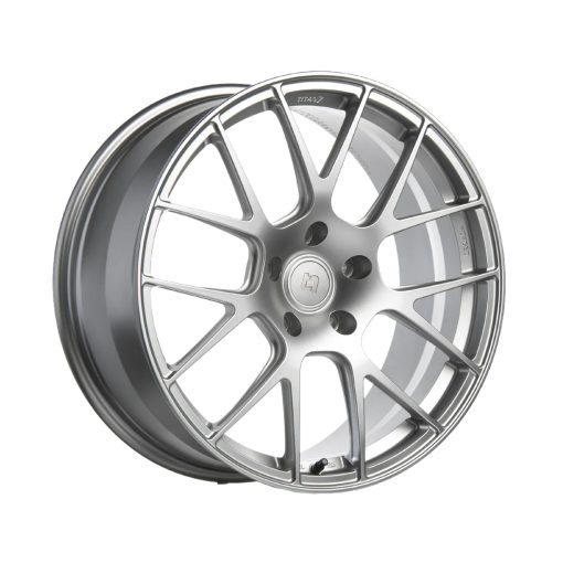 Titan 7 T-S7 Forged 7Y Spoke Alloy Wheels For BMW E46 M3 In Iridium Silver