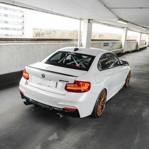 ZAERO Design BMW M235i/M240i EVO-1 Rear Diffuser In Gloss Black (F22/F23) - Image 5