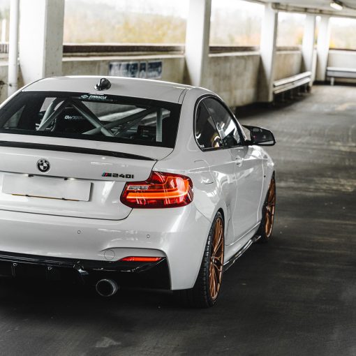 ZAERO Design BMW M235i/M240i EVO-1 Rear Diffuser In Gloss Black (F22/F23) - Image 6