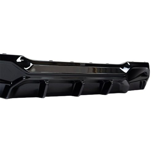 ZAERO Design BMW 1 Series Single Exit EVO-1 Rear Diffuser In Gloss Black (F40 116i, 116d, 118i, 118d M Sport) - Image 5