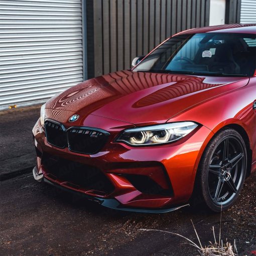 ZAERO Design BMW M2 Competition EVO-S Front Splitter In Gloss Black (F87) - Image 2