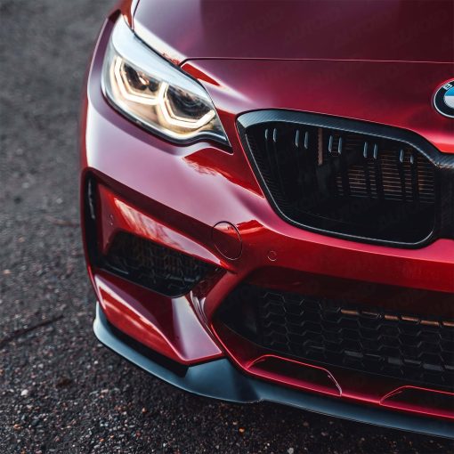 ZAERO Design BMW M2 Competition EVO-S Front Splitter In Gloss Black (F87) - Image 4