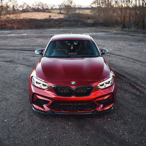 ZAERO Design BMW M2 Competition EVO-S Front Splitter In Gloss Black (F87) - Image 7