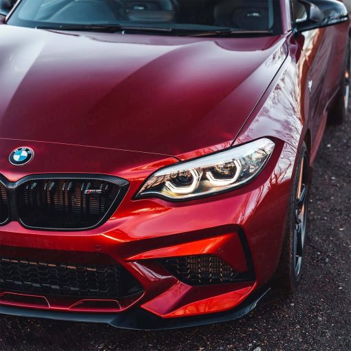 ZAERO Design BMW M2 Competition EVO-S Front Splitter In Gloss Black (F87) - Image 8