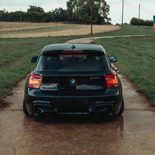 ZAERO Design BMW 1 Series & M135i Pre-LCI EVO-1 Rear Diffuser In Gloss Black (2011-2015, F20/F21) - Image 11