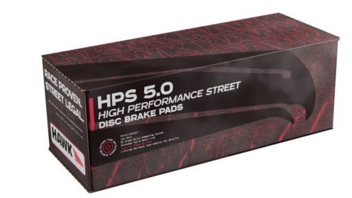 Hawk 93-98 Toyota Supra TT HPS 5.0 Street Rear Brake Pads - Image 5