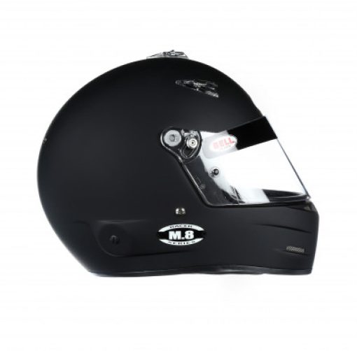 Bell M8 Racing Helmet- Matte Black Size 3X Extra Large - Image 3