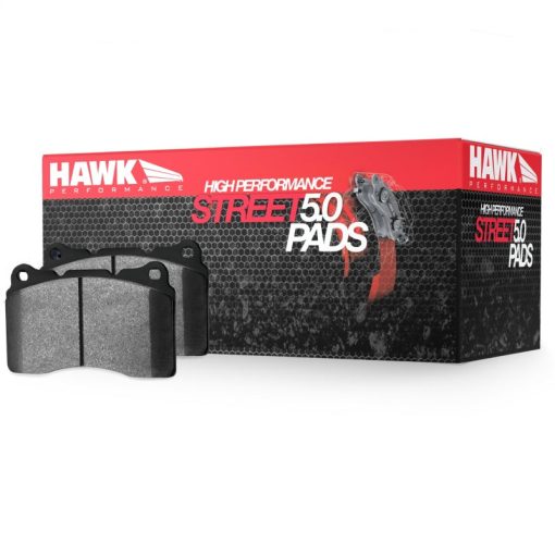 Hawk 93-98 Toyota Supra TT HPS 5.0 Street Rear Brake Pads - Image 6