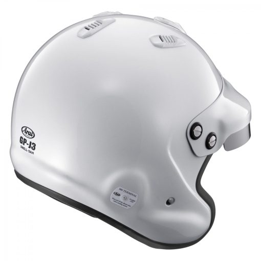 Arai GP-J3 White XS Racing Helmet SA202 - Image 2