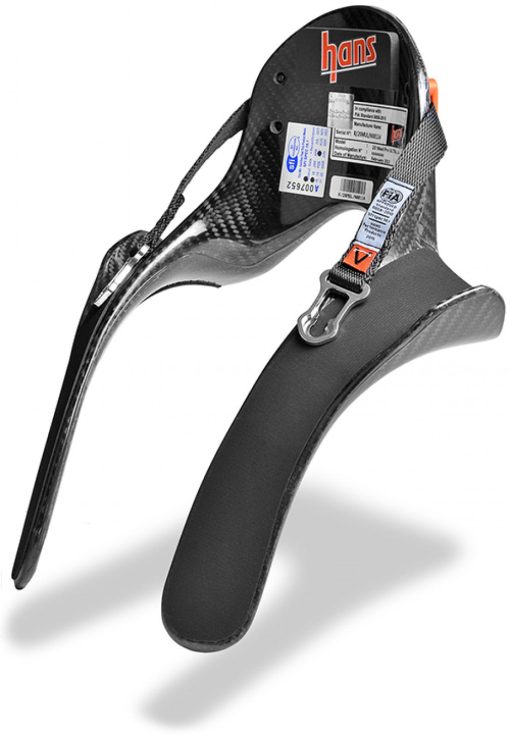 HANS Device Pro Ultra Lite Head & Neck Restraint Post Anchors Medium 20 Degrees FIA ONLY - Image 2