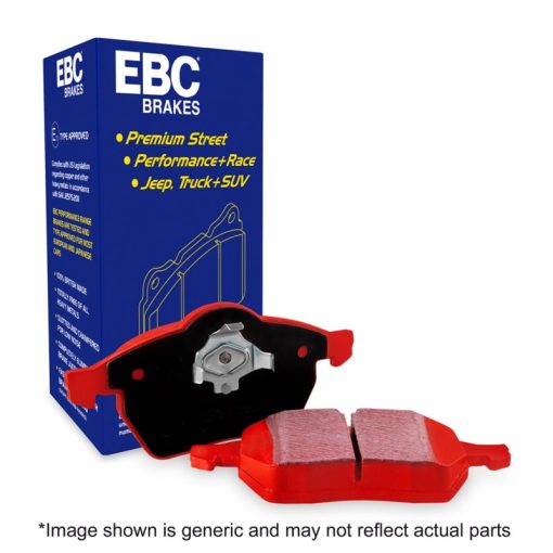 EBC 93-98 Toyota Supra 3.0 Twin Turbo Redstuff Front Brake Pads - Image 11