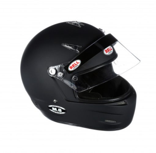 Bell M8 Racing Helmet-Matte Black Size Extra Large - Image 6