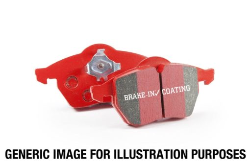 EBC 93-98 Toyota Supra 3.0 Twin Turbo Redstuff Front Brake Pads - Image 12