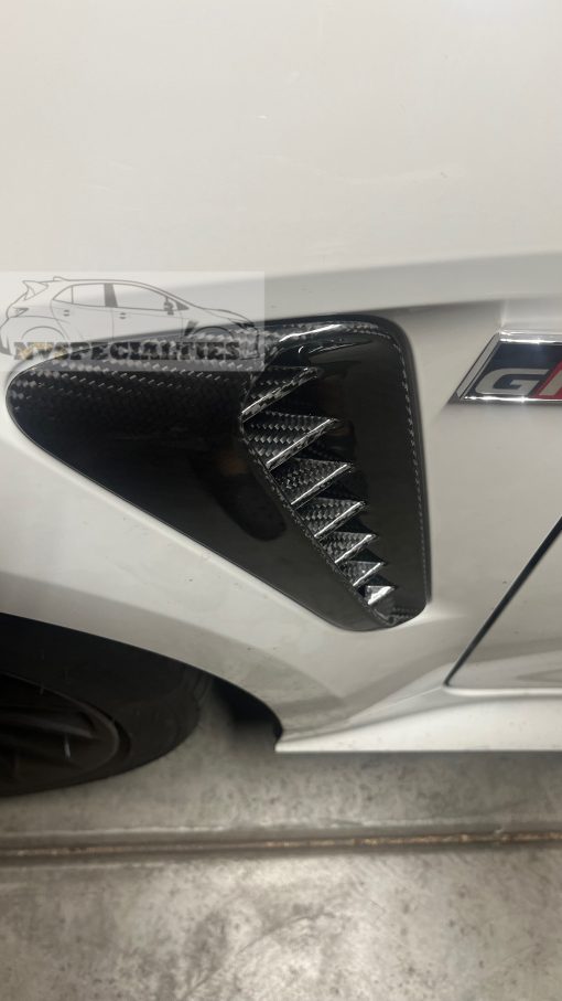 NVS GR Corolla Carbon Fender Vents - Image 3